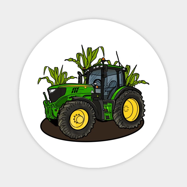 Tractor Magnet by Shyflyer